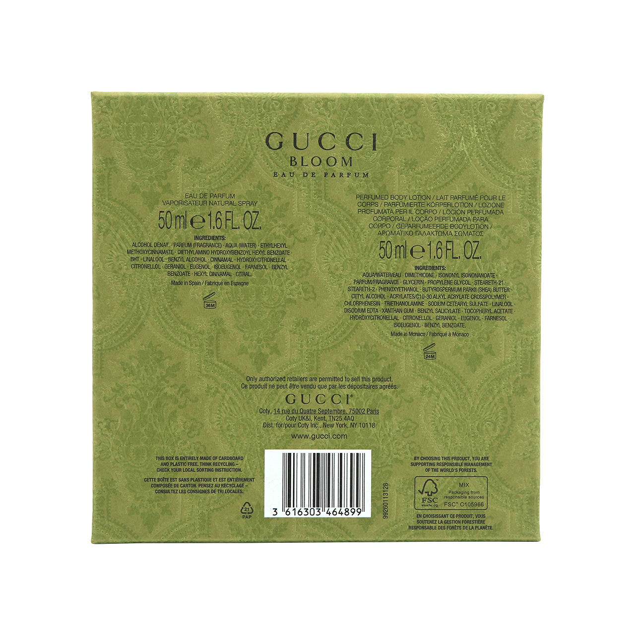 Gucci Bloom Gift Set 2pcs