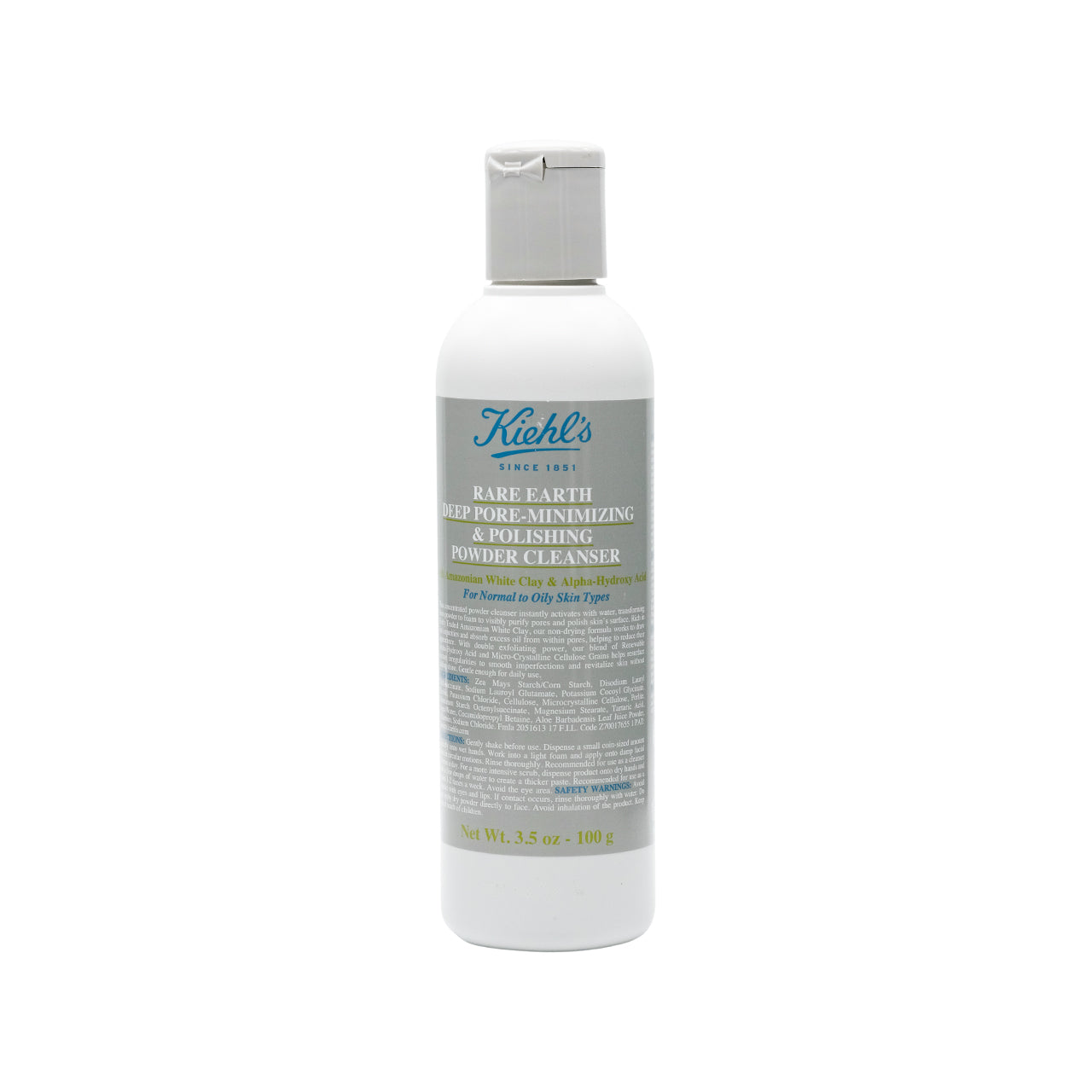 Kiehl’s Rare Earth Deep Pore-Minimizing & Polishing Powder Cleanser 100g | Sasa Global eShop
