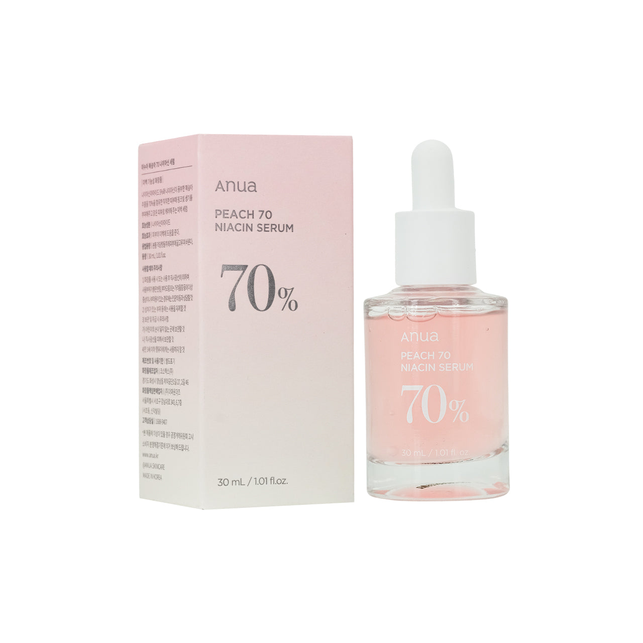 Anua Peach 70% Niacin Serum 30ml | Sasa Global – Sasa Global eShop