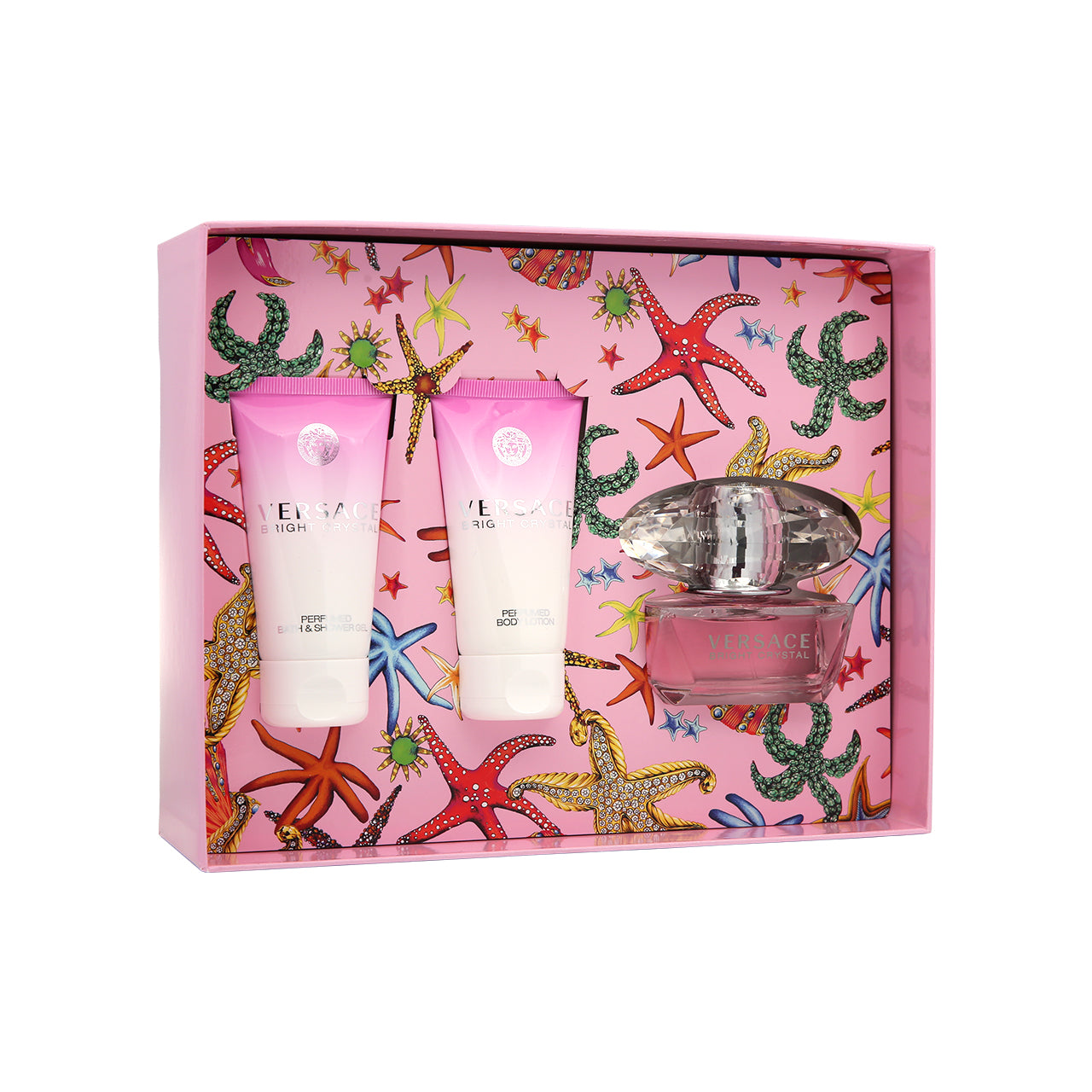 Versace Bright Crystal Eau de Toilette Set 3pcs | Sasa Global e