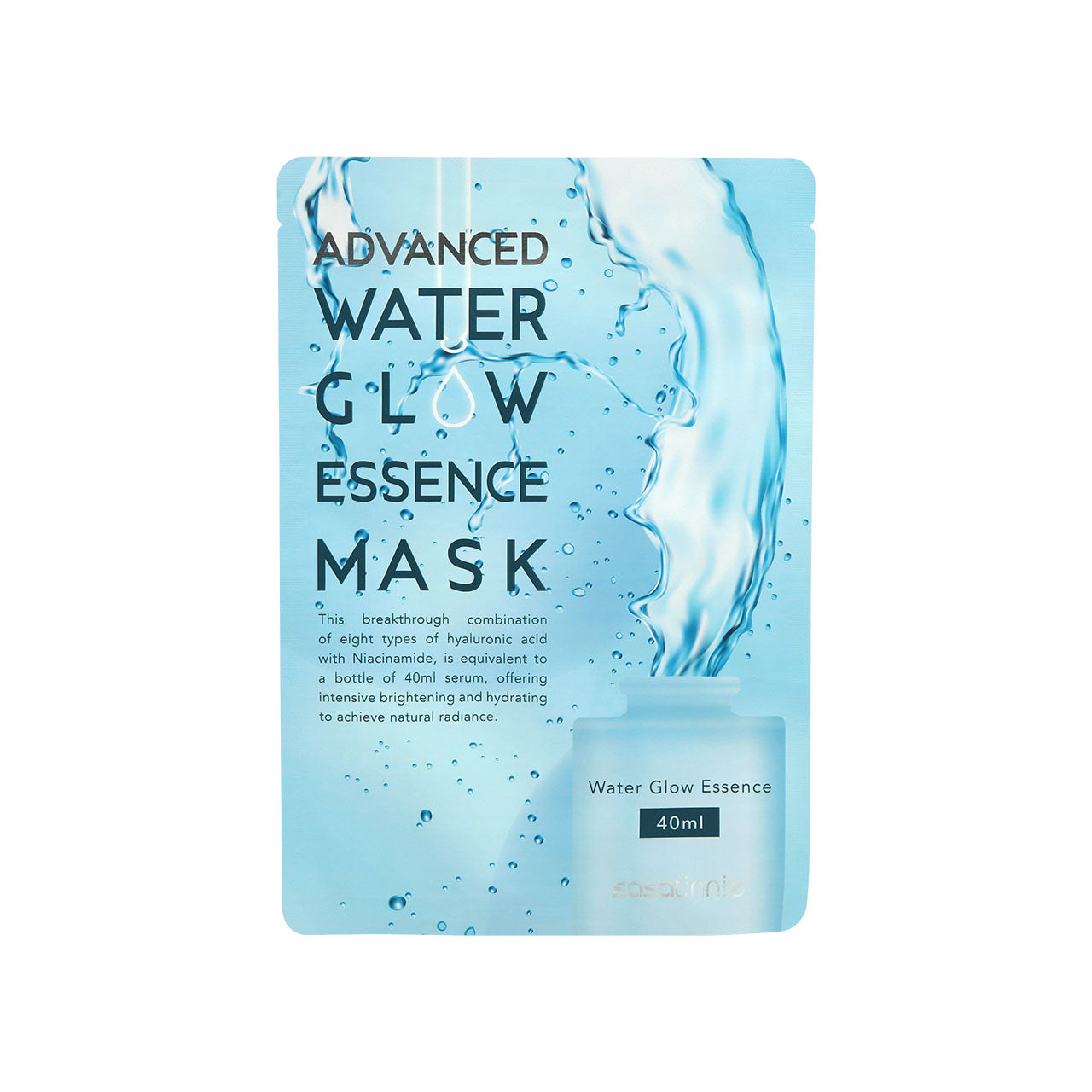 Sasatinnie Advanced Water Glow Essence Mask - 3rd 5pcs