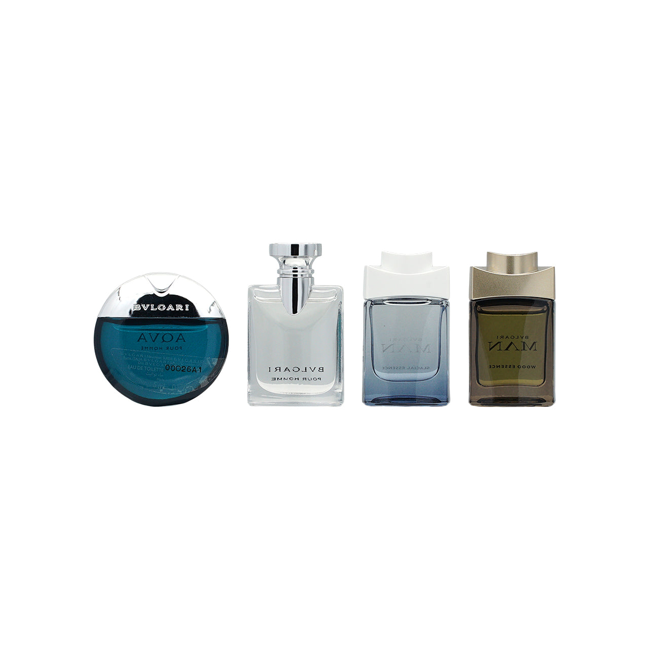 Bvlgari Mini Fragrance Set For Men 4pcs