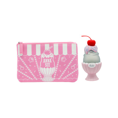 Anna Sui Sundae Pretty Pink Eau De Toilette Set 2pcs
