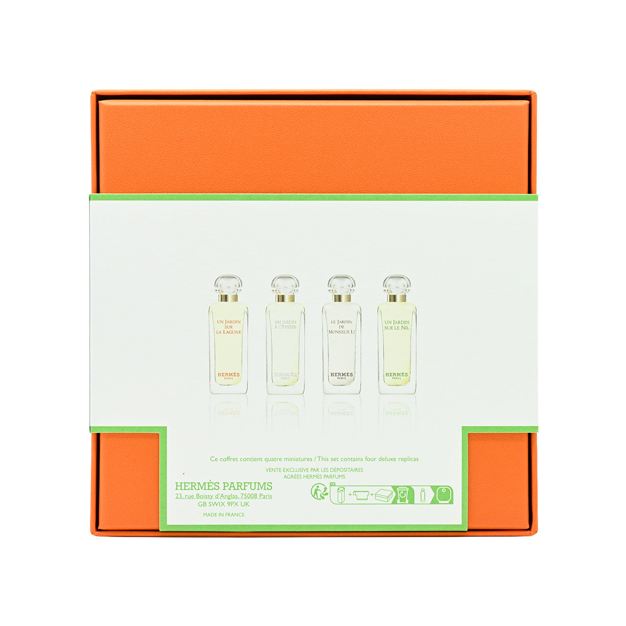 Hermès Jardins Eau De Toilette Miniarure Set 4pcs | Sasa Global