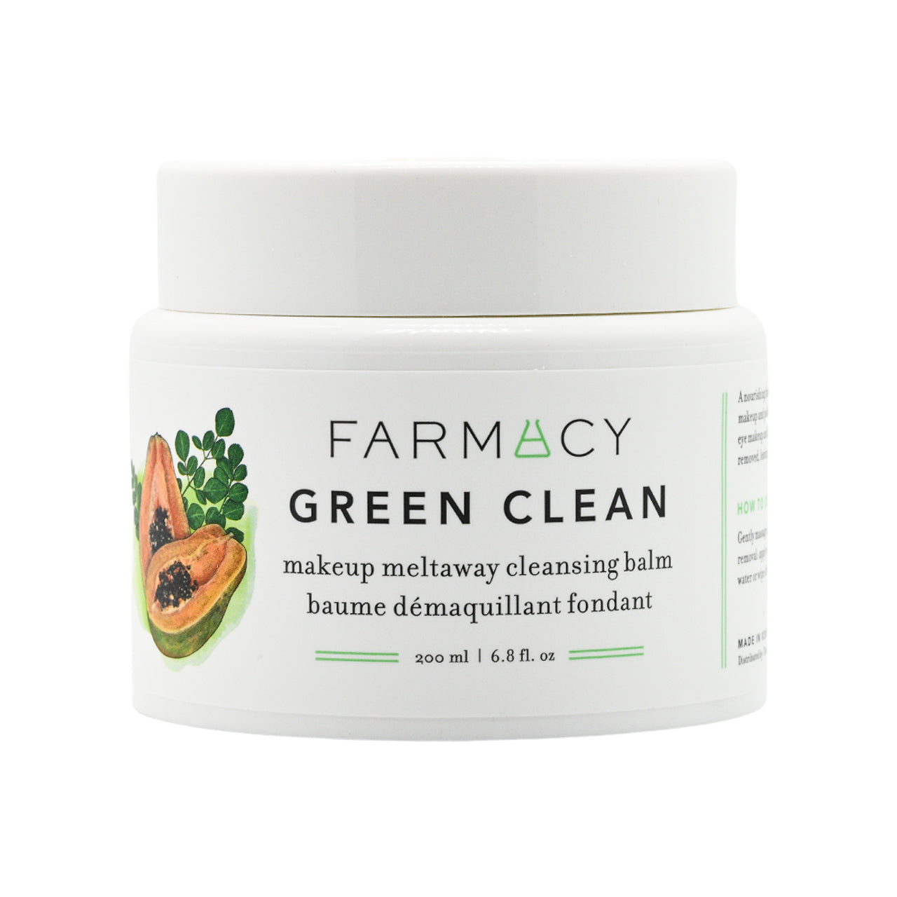 Farmacy Green Clean Cleanser + Makeup Remover Balm 200ml