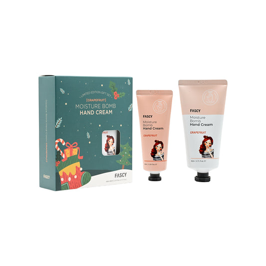 Fascy Moisture Bomb Hand Cream Set Grapefruit 40ml+80ml | Sasa Global eShop