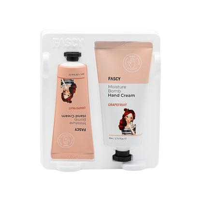Fascy Moisture Bomb Hand Cream Set Grapefruit 40ml+80ml | Sasa Global eShop