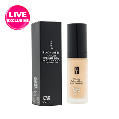 Cyber Colors SPF50+ PA++++ Flawless Radiance Glow Liquid Foundation #B30 22ml