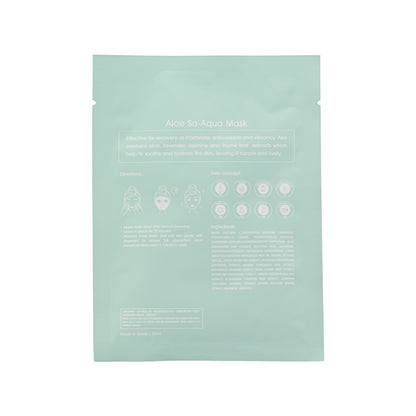 Sasatinnie Aloe So-Aqua Mask 5pcs