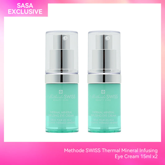 Methode SWISS Thermal Mineral Infusing Eye Cream 15ml x2