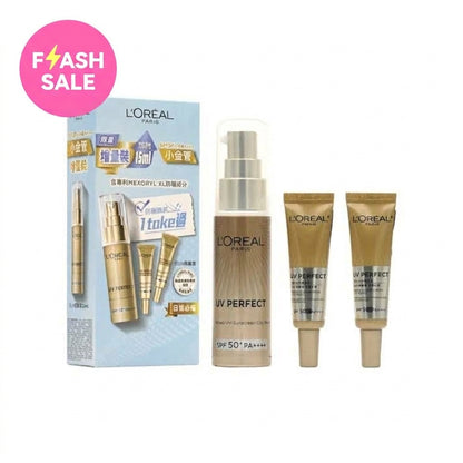 L'Oreal Paris SPF50+PA++++ UV Protect Set 3pcs