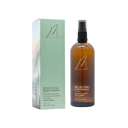 Muse Note Relieving Dry Body &amp; Massage Oil 200ml