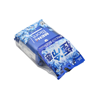 Biore Men's Body Sheet - Ex Cool 28pcs