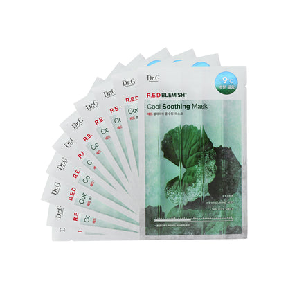 Dr.G R.E.D Blemish Cool Soothing Mask 10pcs