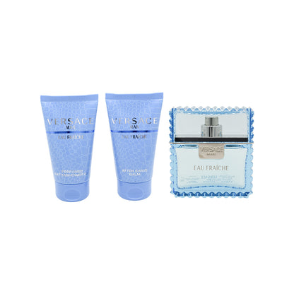 Versace Versace Man Eau Fraiche Eau de Toilette 3pcs
