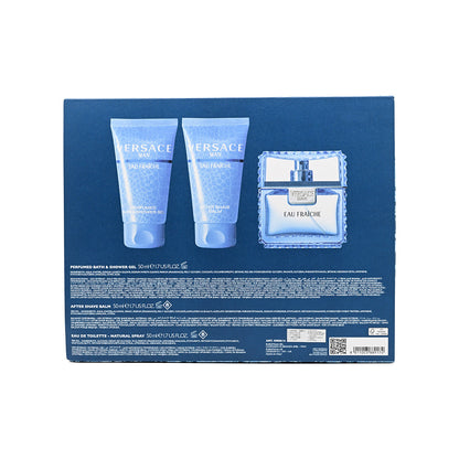 Versace Versace Man Eau Fraiche Eau de Toilette 3pcs