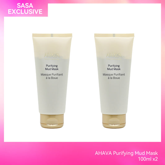 AHAVA Purifying Mud Mask 100ml x2
