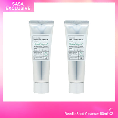 VT Reedle Shot Cleanser 80ml X2