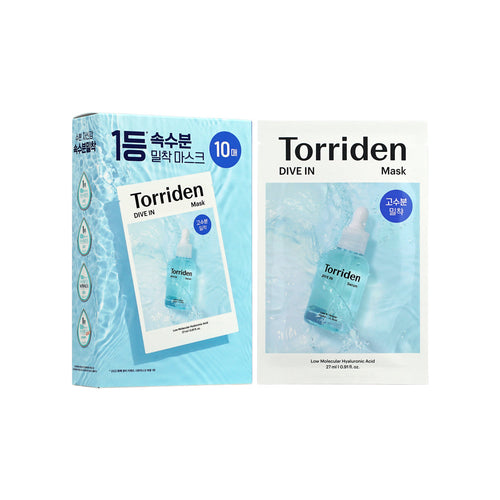 Torriden DIVE IN Maskプランエス Тканевая маска для лица Torriden Dive In Low Molecular