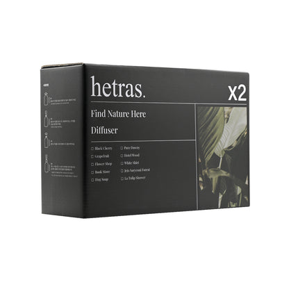Hetras Premium Diffuser Set Flower Shop/Flower Park 500ml x 2pcs