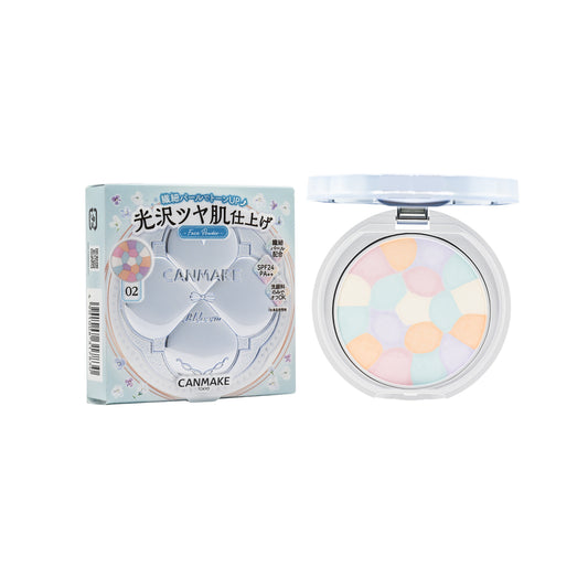Canmake Illuminating Finish Powder ~Abloom~ #02 Emerald Herbarium 1pc