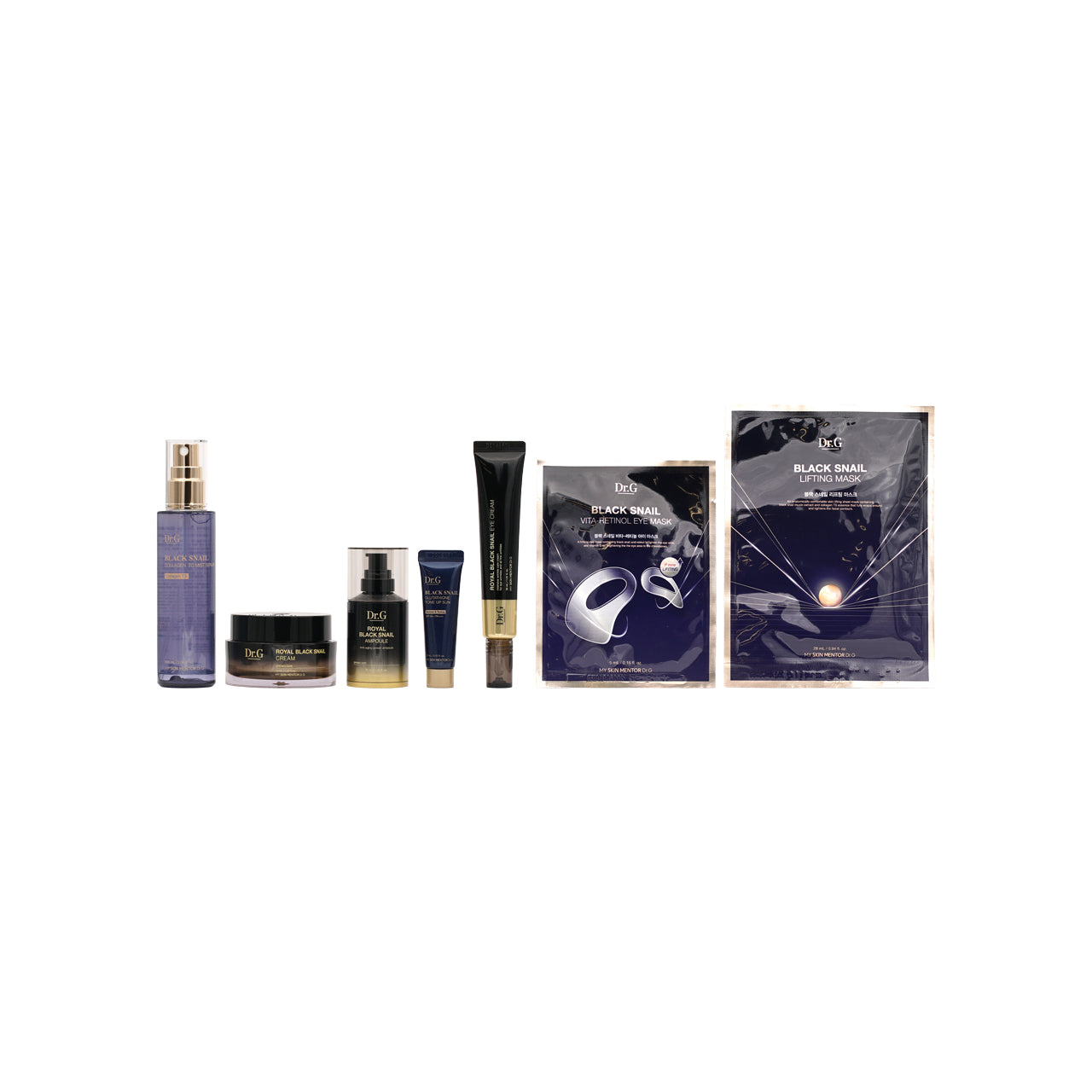 Dr.G Black Snail Anti-aging Set 7pcs | Sasa Global eshop – Sasa