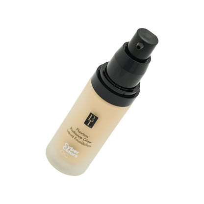 Cyber Colors SPF50+ PA++++ Flawless Radiance Glow Liquid Foundation #B20 Ivory 22ml