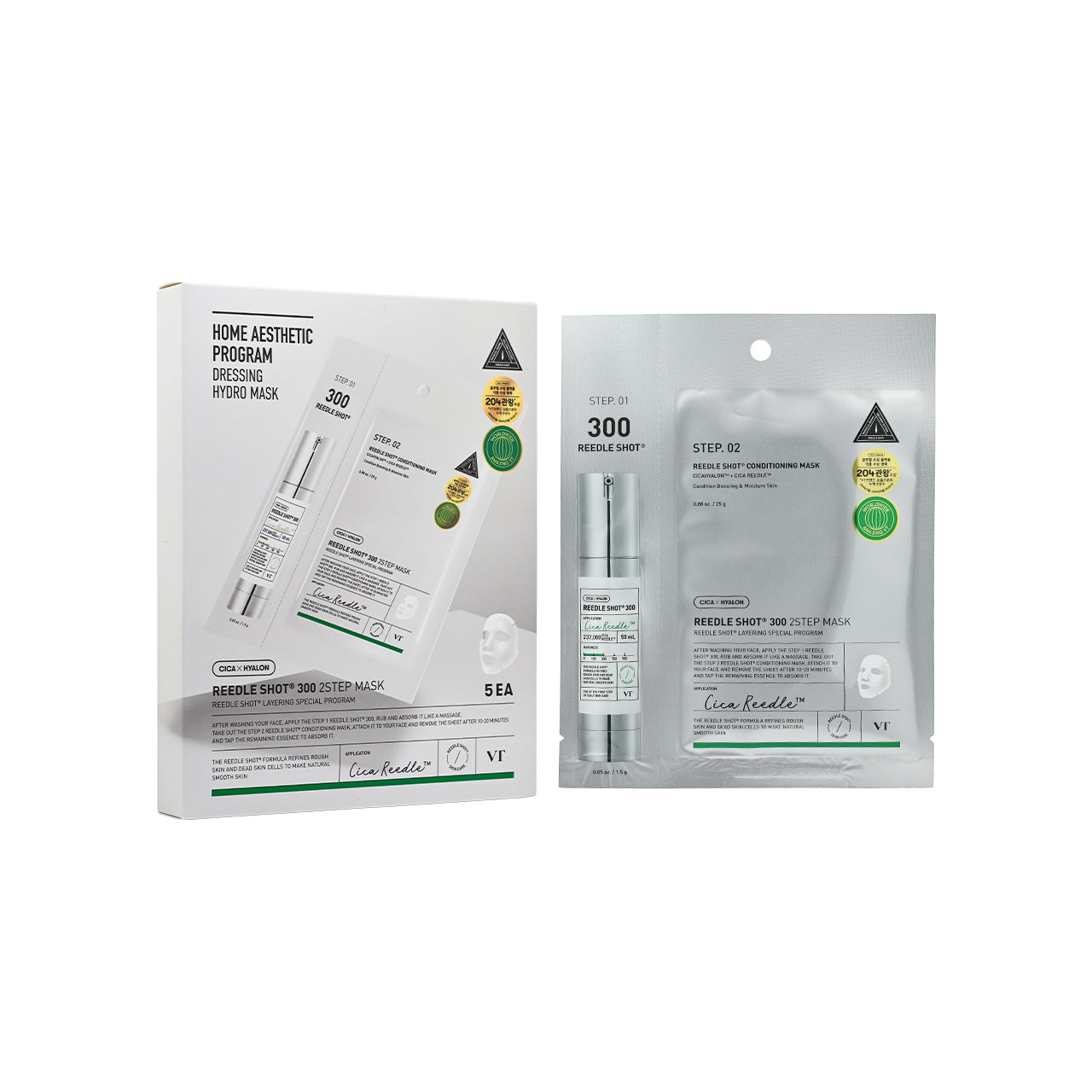 VT Reedle Shot 300 2 Step Mask 5pcs | Sasa Global eshop – Sasa Global eShop