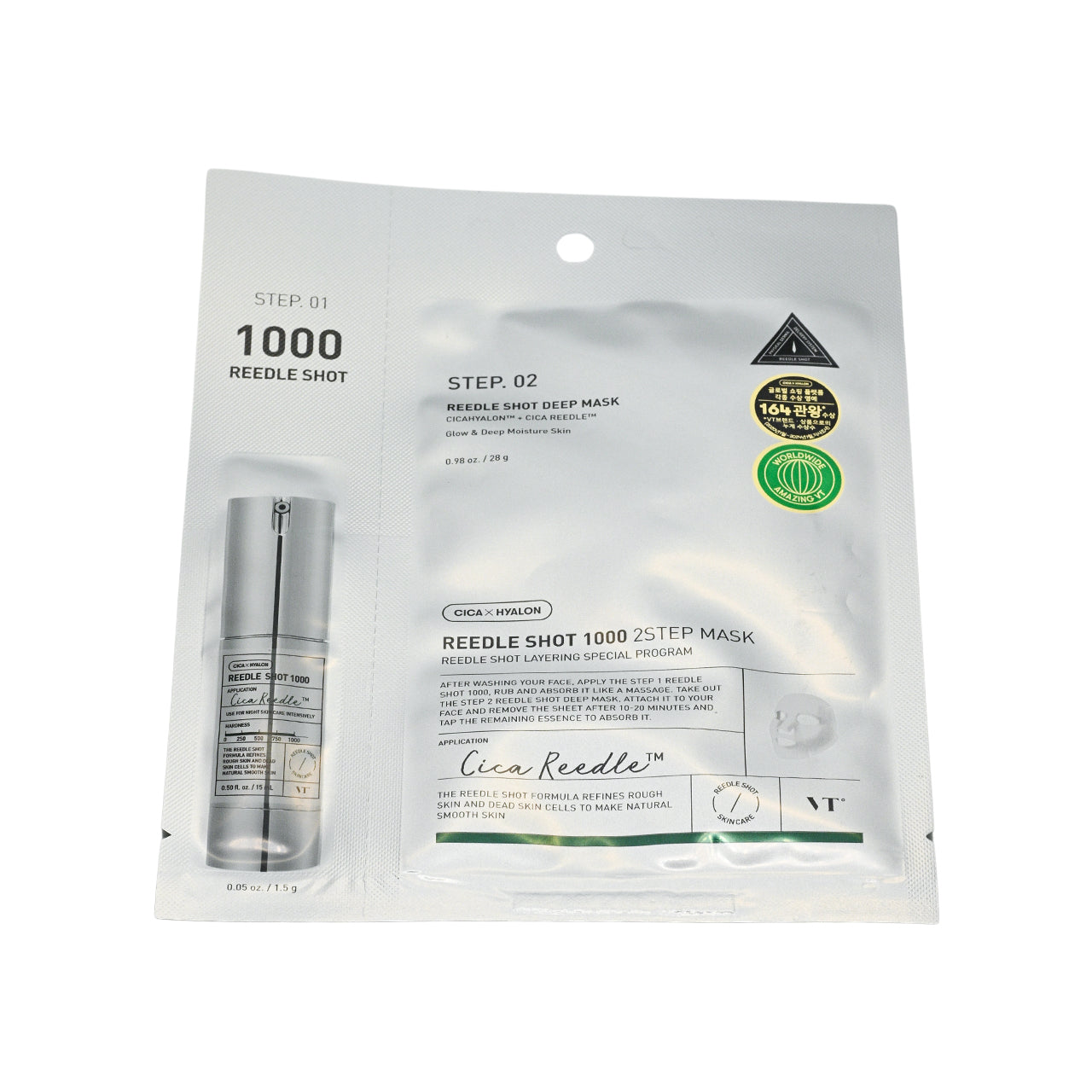 VT Reedle Shot 1000 2 Step Mask 1.5g+1pc | Sasa Global eshop