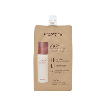 MERREZ'CA SPF50PA+++ Skin Up Liquid Foundation #Light Beige 5ml x 6pcs
