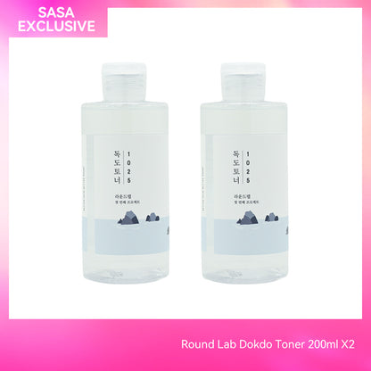 Round Lab Dokdo Toner 200ml X2