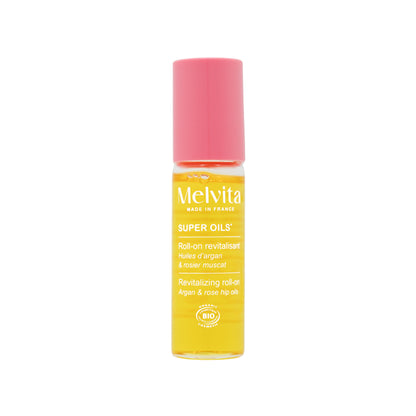 Melvita Organic Argan &Rose Hip Oil Roll-on 10ml