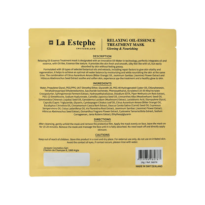 La Estephe Relaxing Oil-Essence Treatment Mask 6pcs