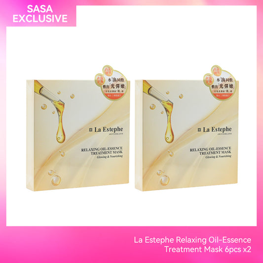 La Estephe Relaxing Oil-Essence Treatment Mask 6pcs x2