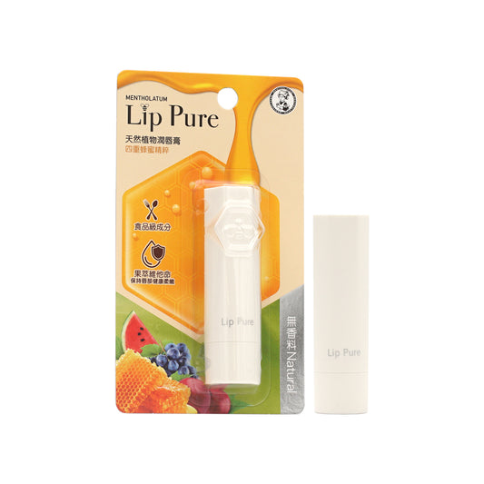 Mentholatum Lip Pure - Natural 4g