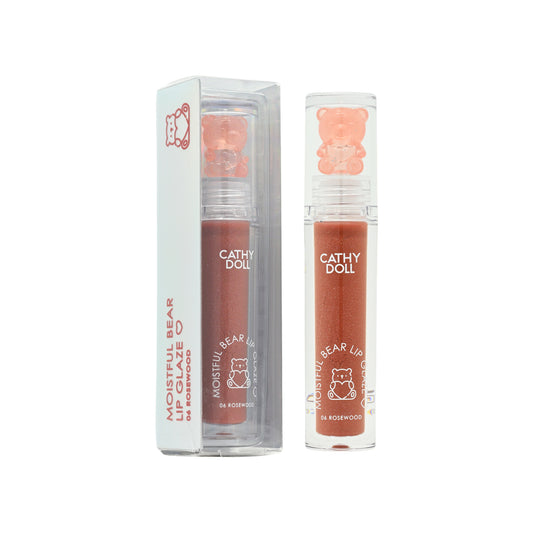Cathy Doll Moistful Bear Lip Glaze #06 Rosewood 2.2g