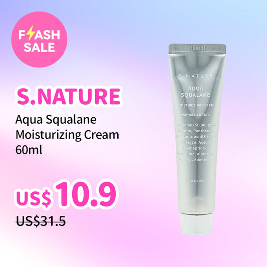 S.NATURE Aqua Squalane Moisturizing Cream 60ml