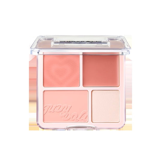 Judydoll 2 in 1 Blush Highlight Palette #02 1pc
