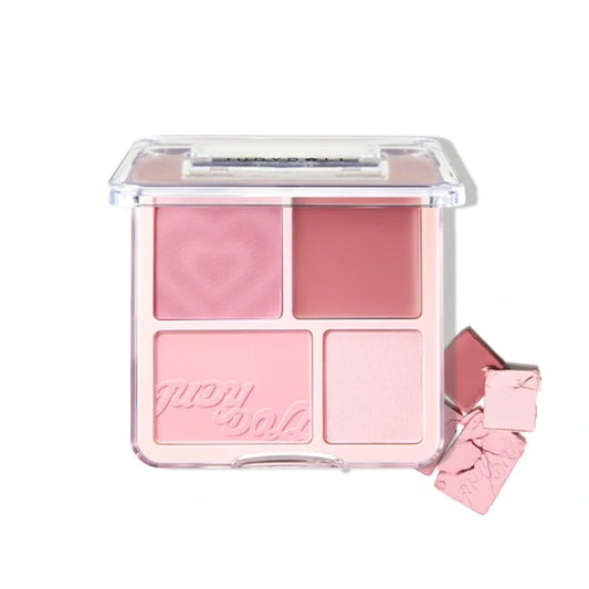 Judydoll 2 in 1 Blush Highlight Palette #03 1pc