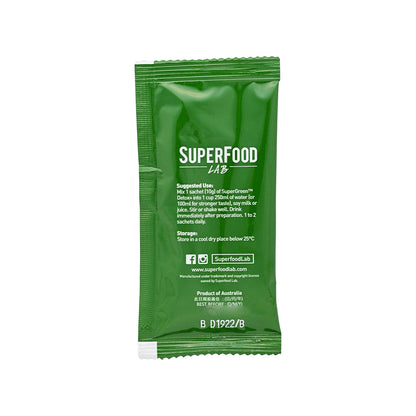 Superfood Lab SuperGreen Detox+ 30pcs