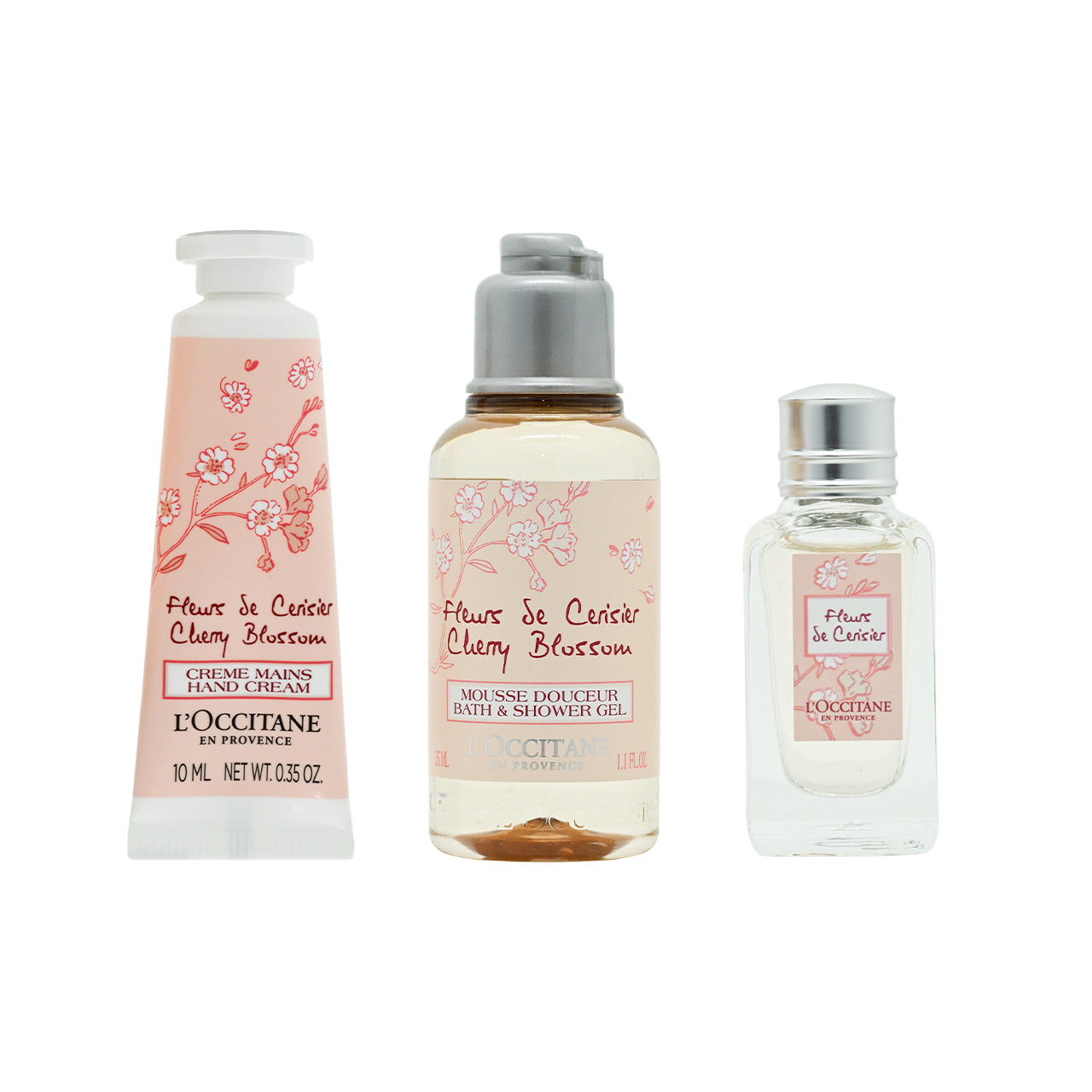 L'Occitane Cherry Blossom Set 3pc | Sasa Global eshop – Sasa