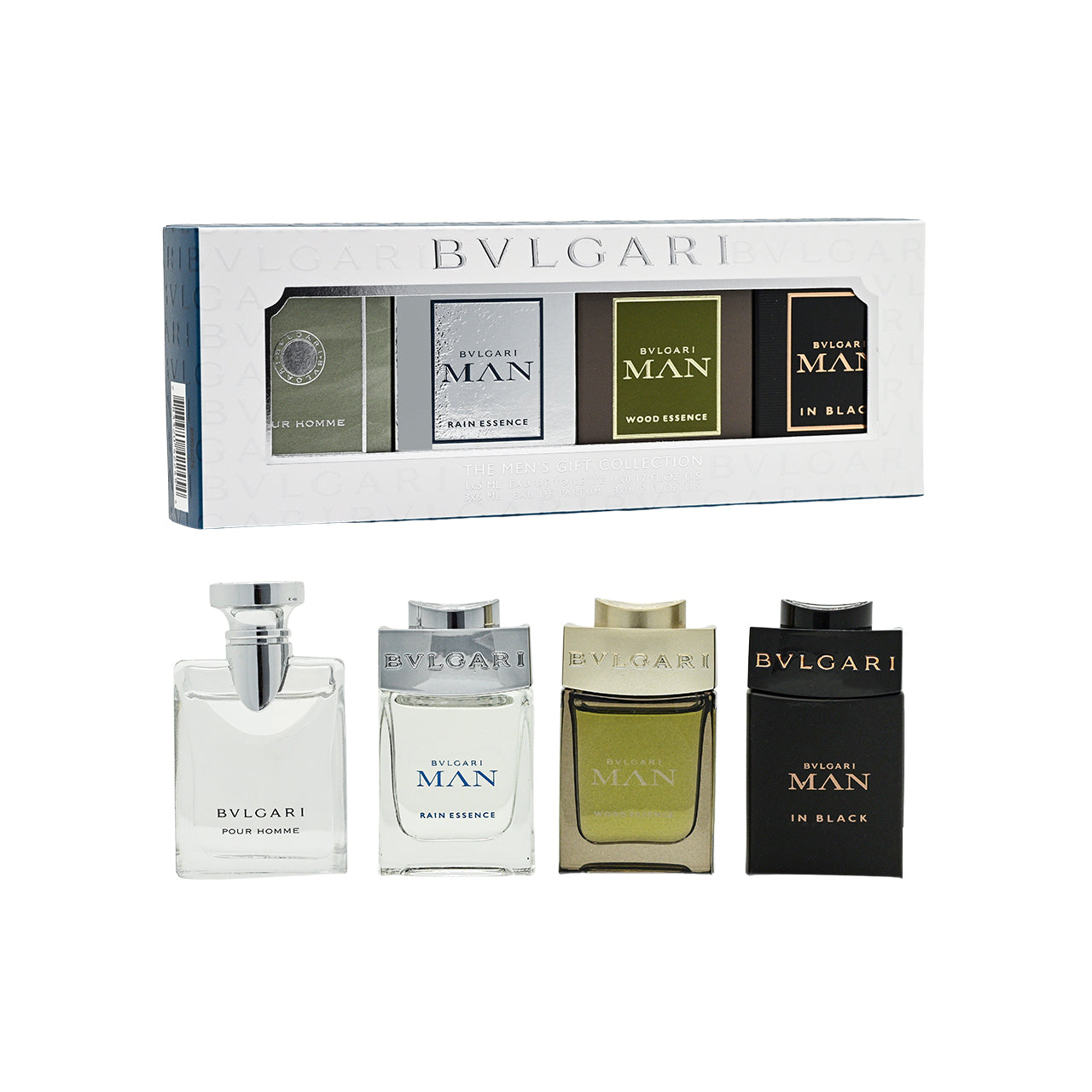 Bvlgari Men's Mini Perfume Delight Gift Set 4pcs | Sasa Global