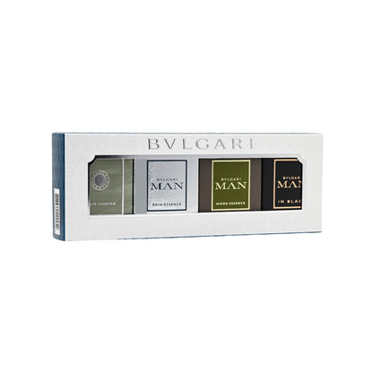 Bvlgari Men's Mini Perfume Delight Gift Set 4pcs
