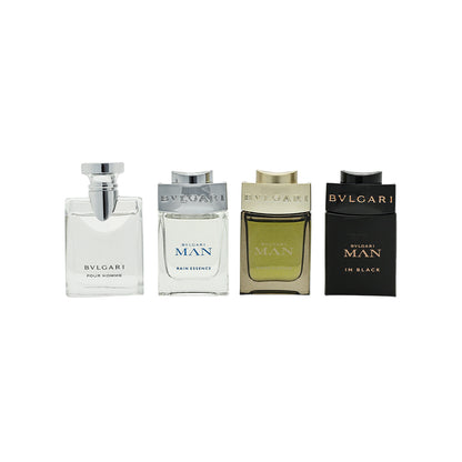Bvlgari Men's Mini Perfume Delight Gift Set 4pcs