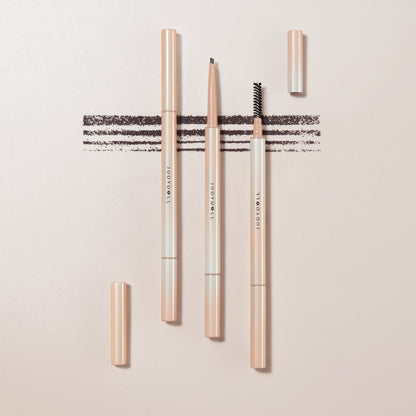 Judydoll Auto Define Eyebrow Pencil #02 Soft Gray 1pc