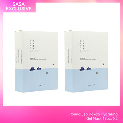 Round Lab Dokdo Hydrating Gel Mask 18pcs X2