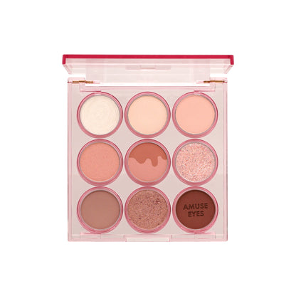 Amuse Eye Color Palette #04 Peony Skin 5.4g