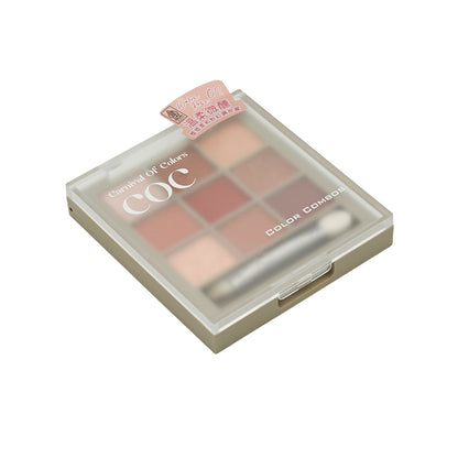 Color Combos Dazzle Eyeshadow Palette #02 Warm Rose 9.9g