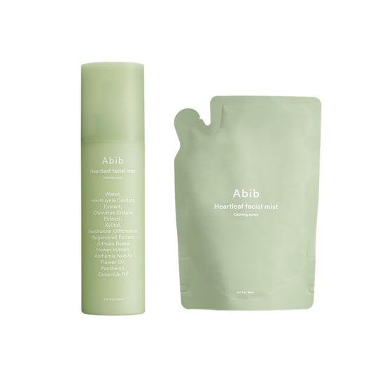 Abib Heartleaf Facial Mist with Refill 150ml + 150ml