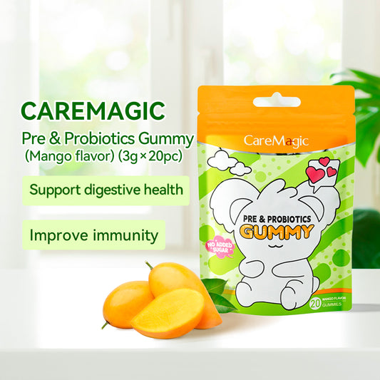 CareMagic Pre & Probiotics Gummy Mango flavor 3g×20pc